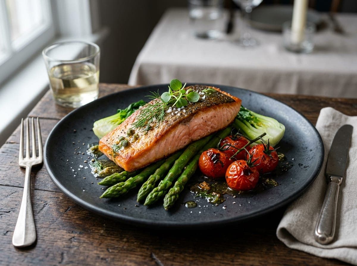 Seared Atlantic Salmon Fillet